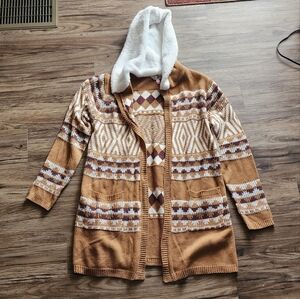 Hooded Cardigan